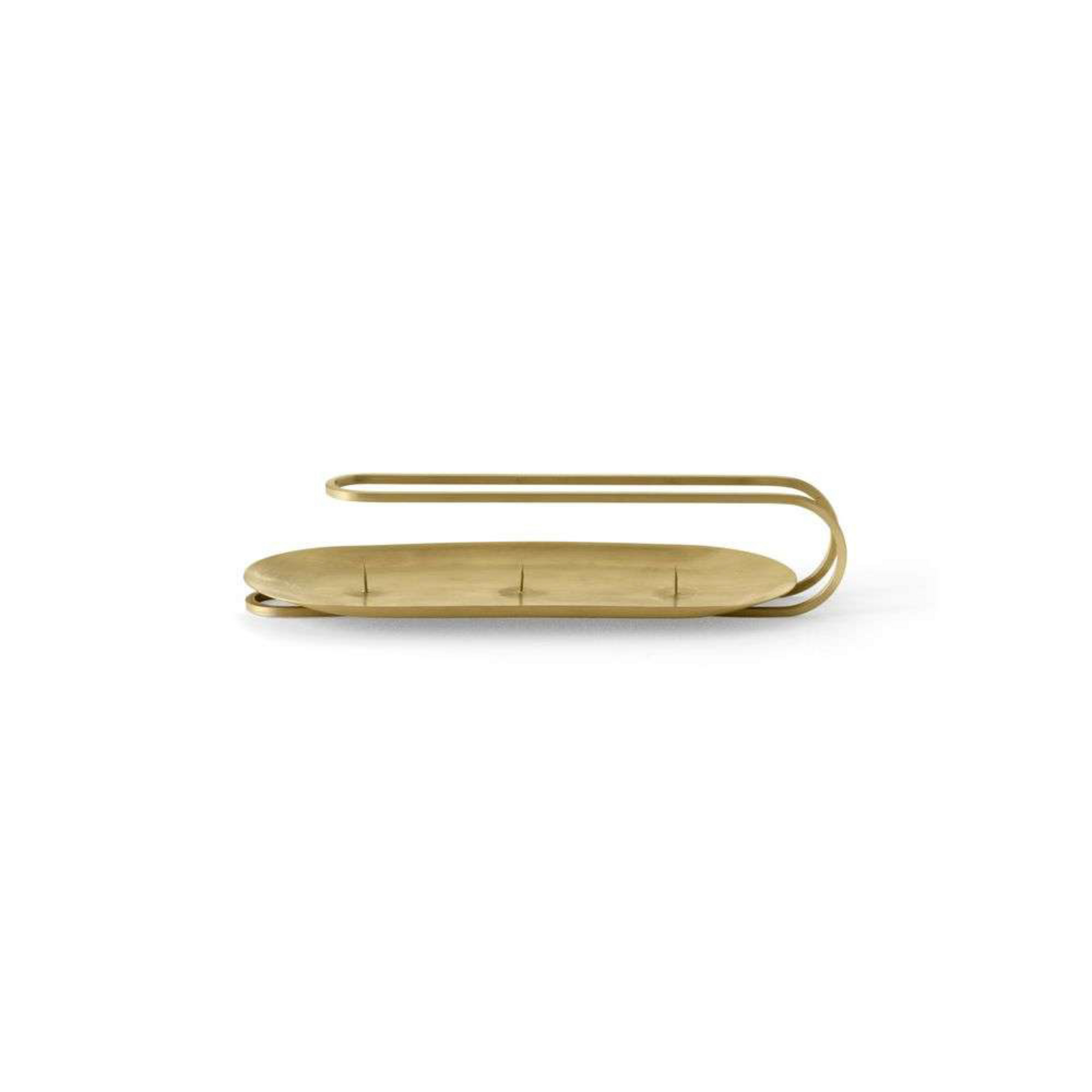Clip Svícen Stůl 3-Arm H5 Brass - Audo Copenhagen