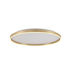 Madlen LED ceiling lamp, gold, Ø 60 cm, aluminium, 3000K, dimmable