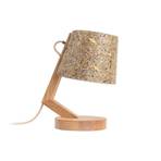 ALMUT 1411 table lamp cylindrical Ø 23 cm pasture