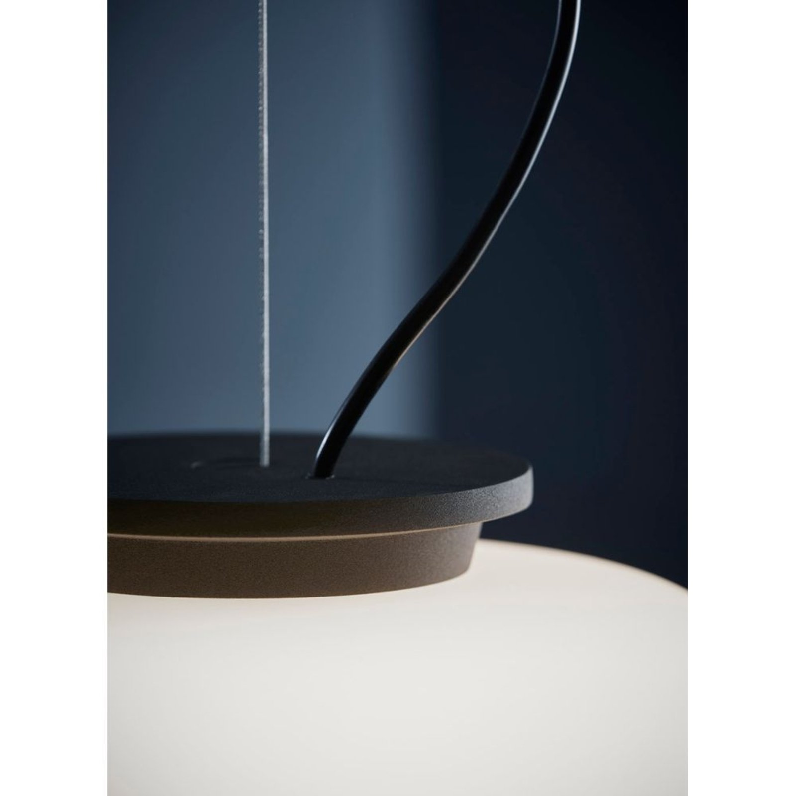 Supernate Závěsná Lampa Ø38 Opál White/Black - Frandsen