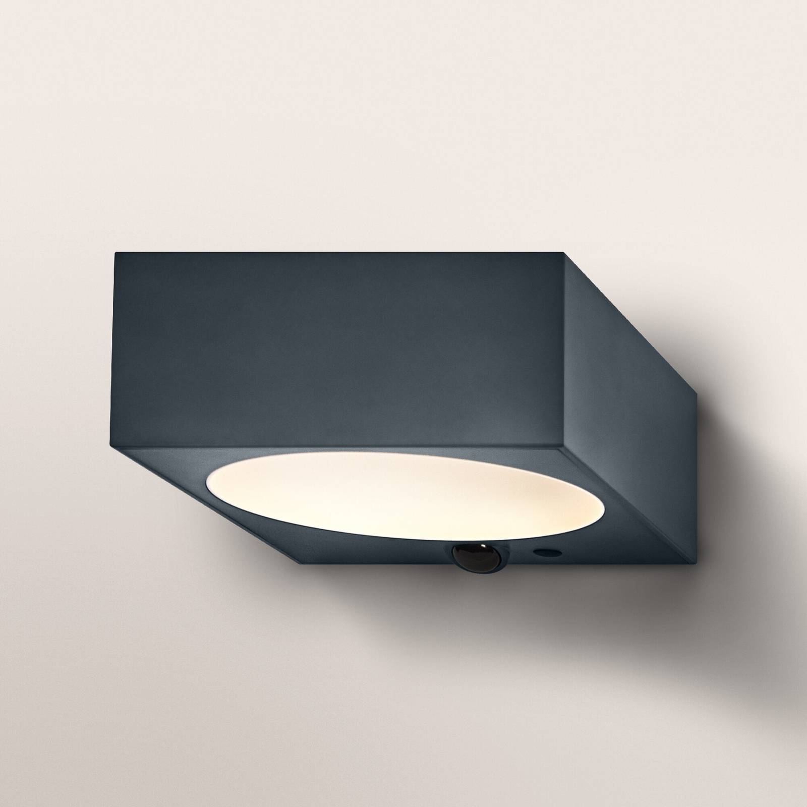 Applique murale solaire OSRAM ENDURA STYLE DOWN, grise, capteur, IP65