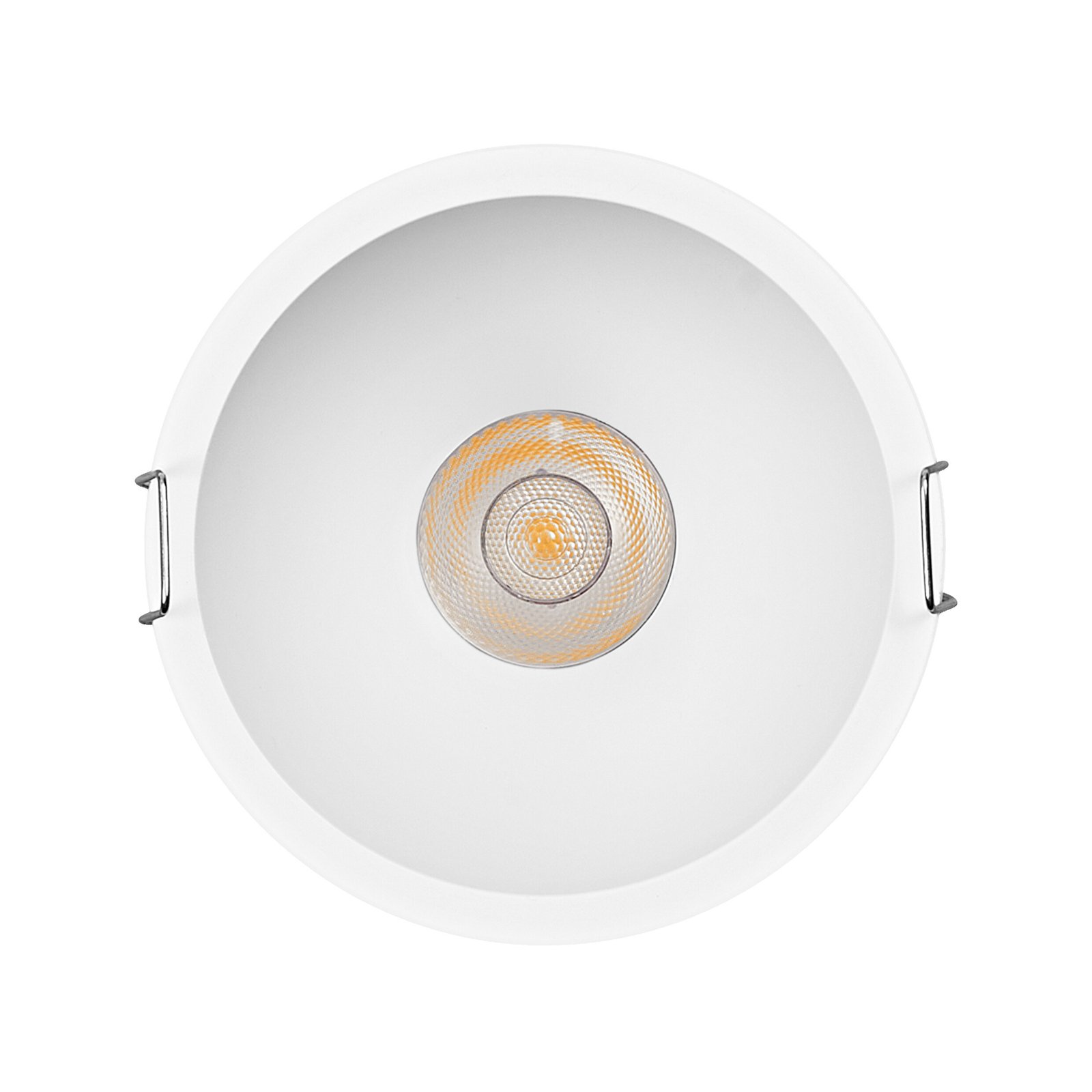 LEDVANCE Twist LED točka za vgradnjo Ø9,3 cm 840 bela/bela