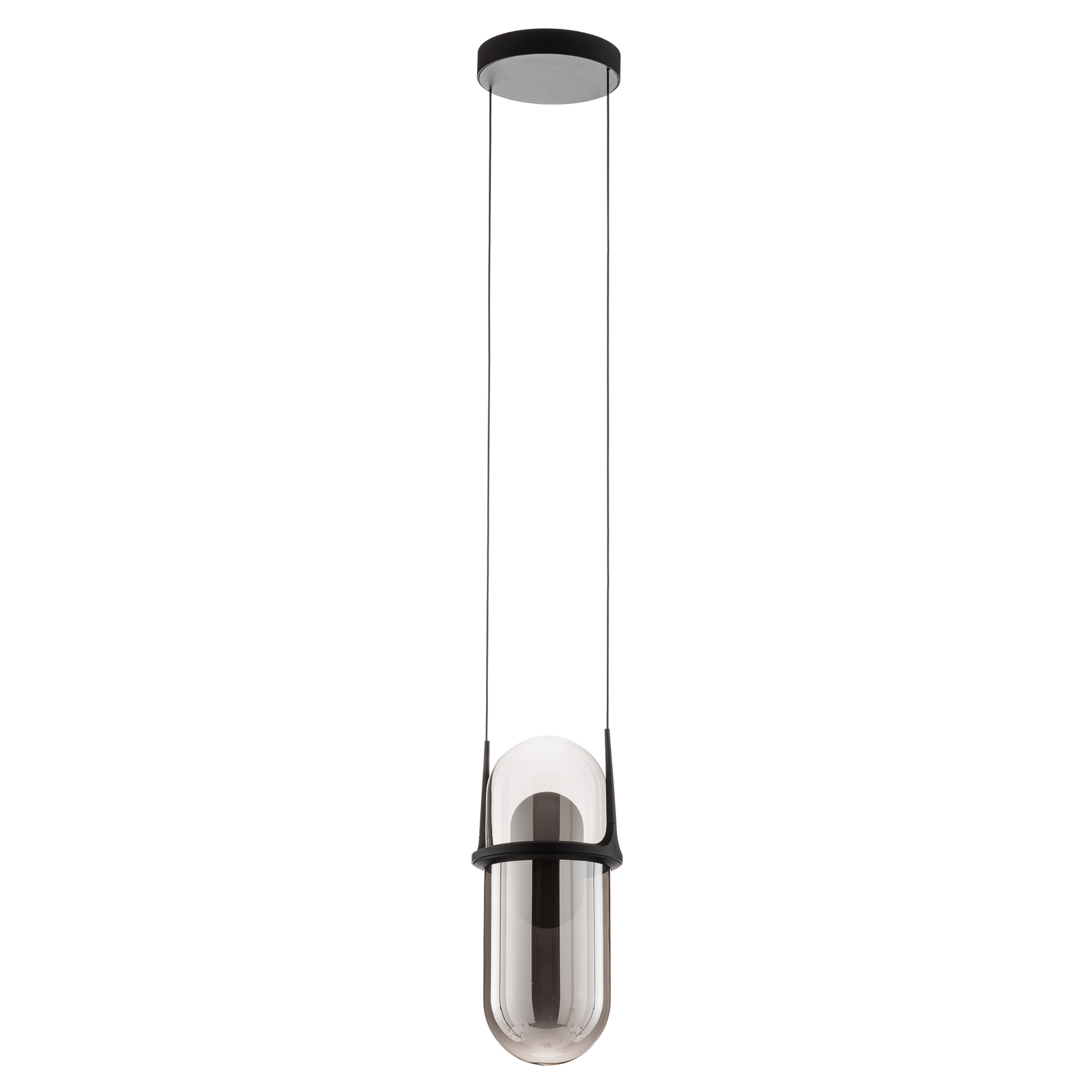 Suspension LED Pille en verre