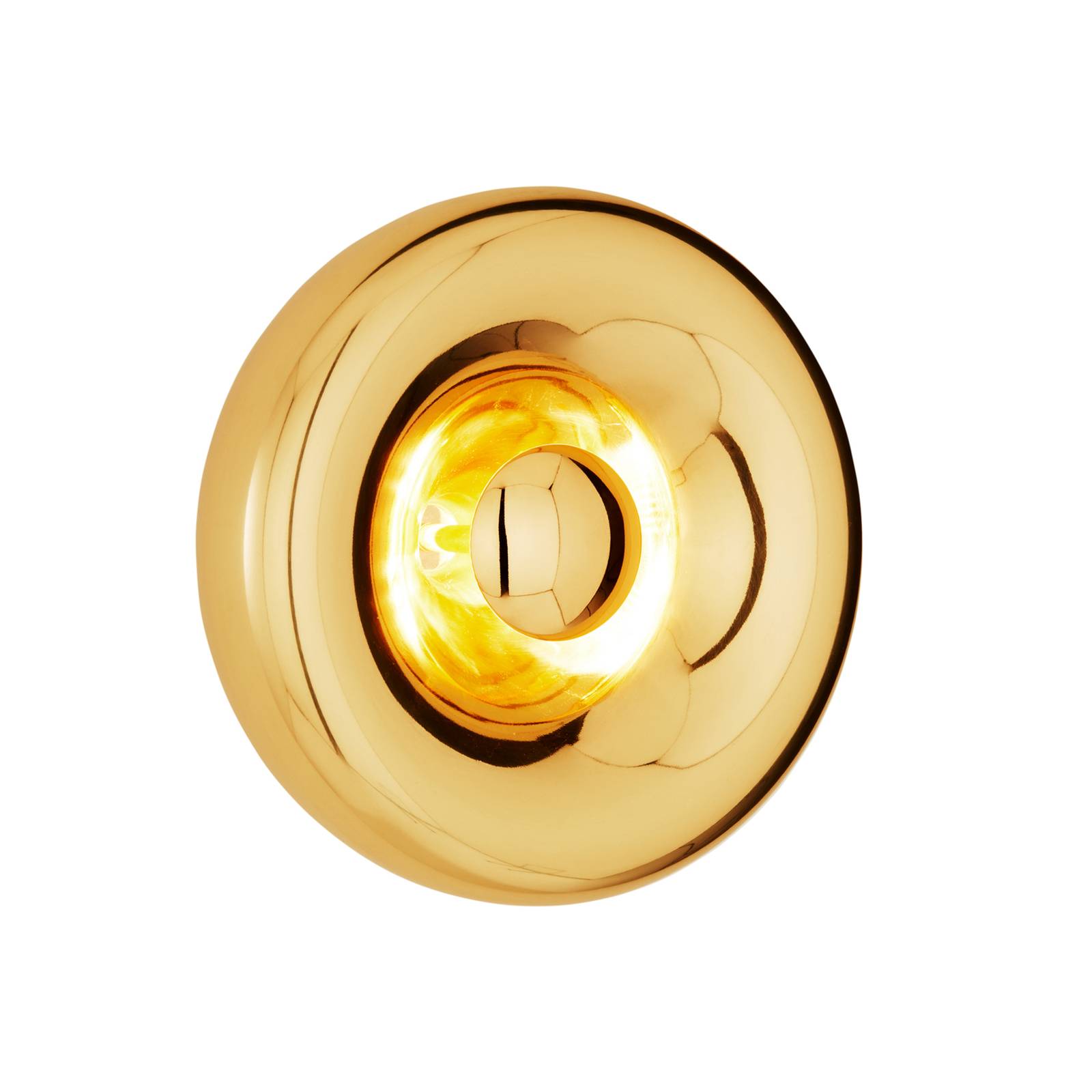 Tom Dixon Designer Wall Light - Living / Dining Room - dimmable - Gold