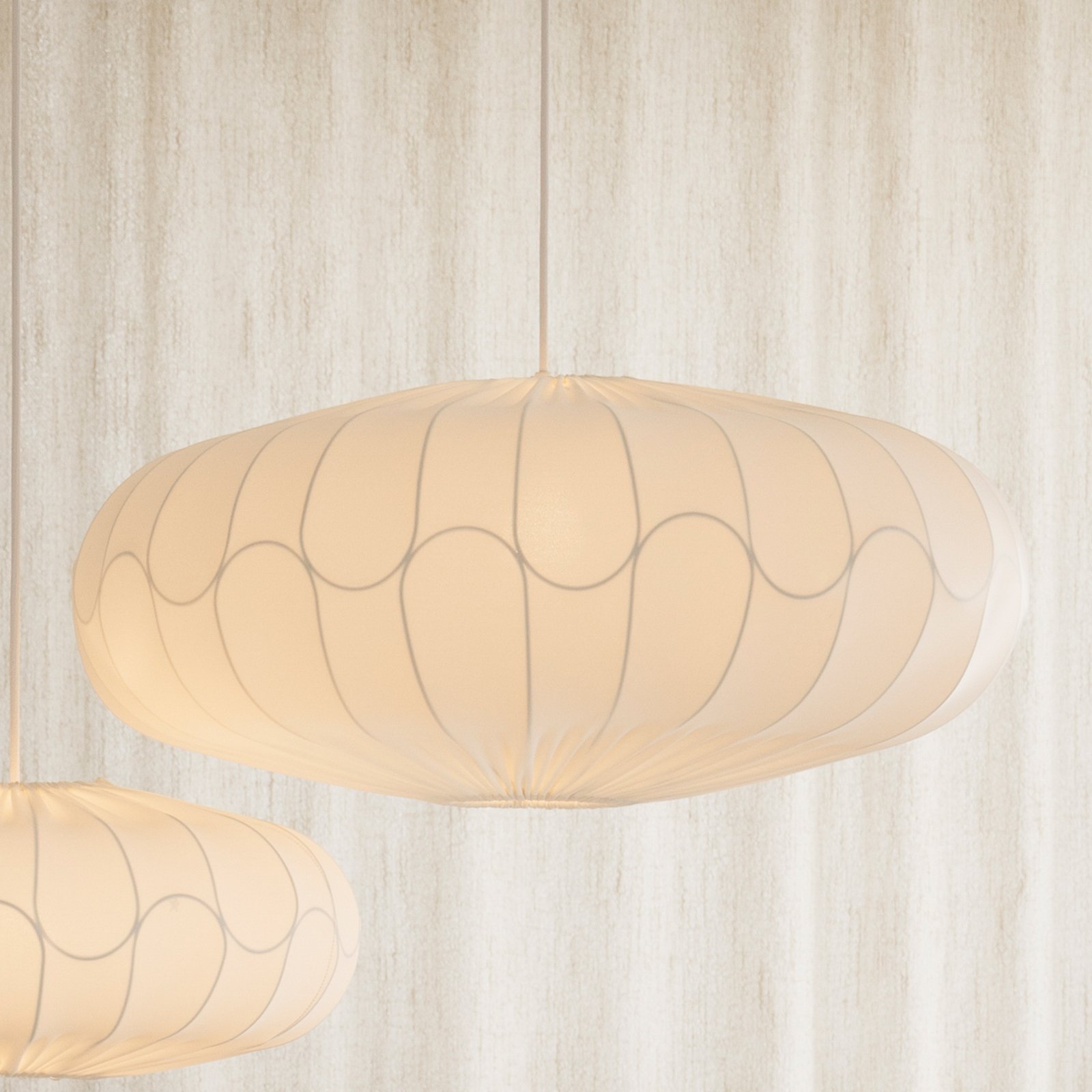 Suspension Bladverk 70 blanche 120 cm - Globen Lighting Suspension Bladverk 70 blanche 120 cm - Globen Lighting