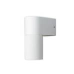 Temi outdoor wall lamp, white, width 11 cm, aluminium