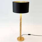 Lampada tavolo Cancelliere Rotonda nero/oro 79 cm