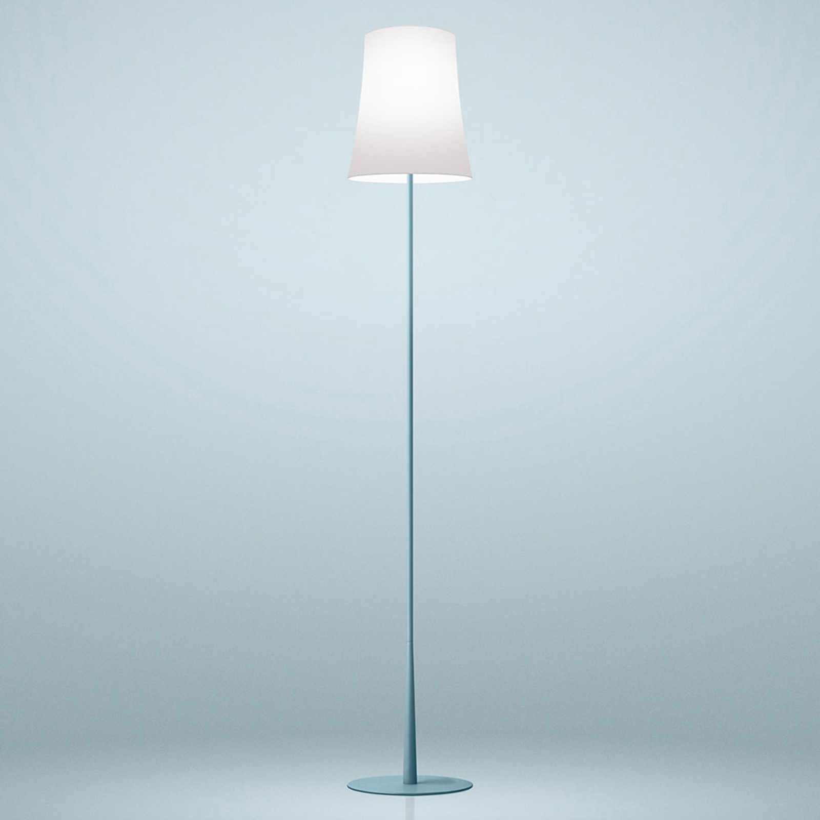 Foscarini Birdie Easy floor lamp light blue