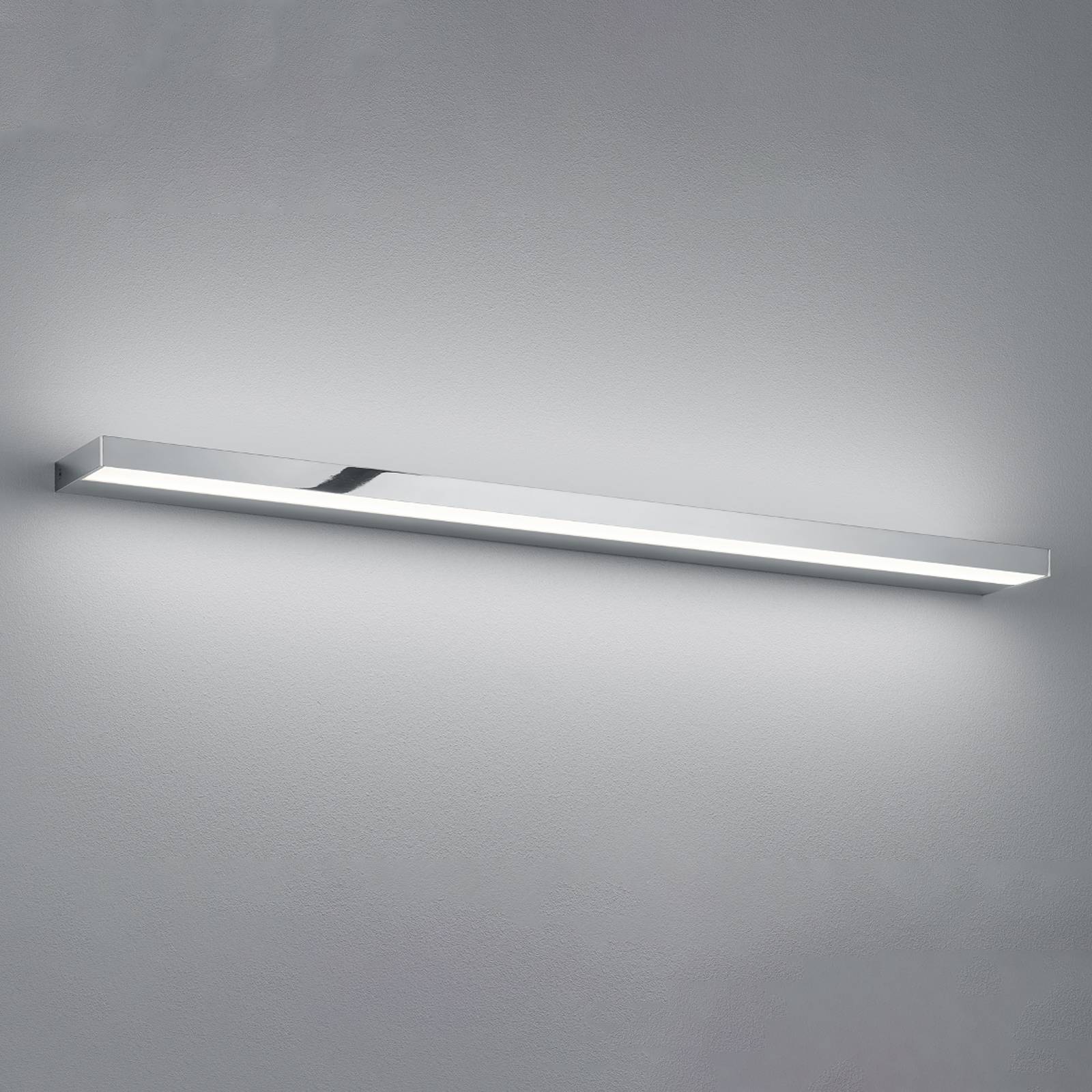 Helestra Slate LED-Wandleuchte, chrom, 90 cm