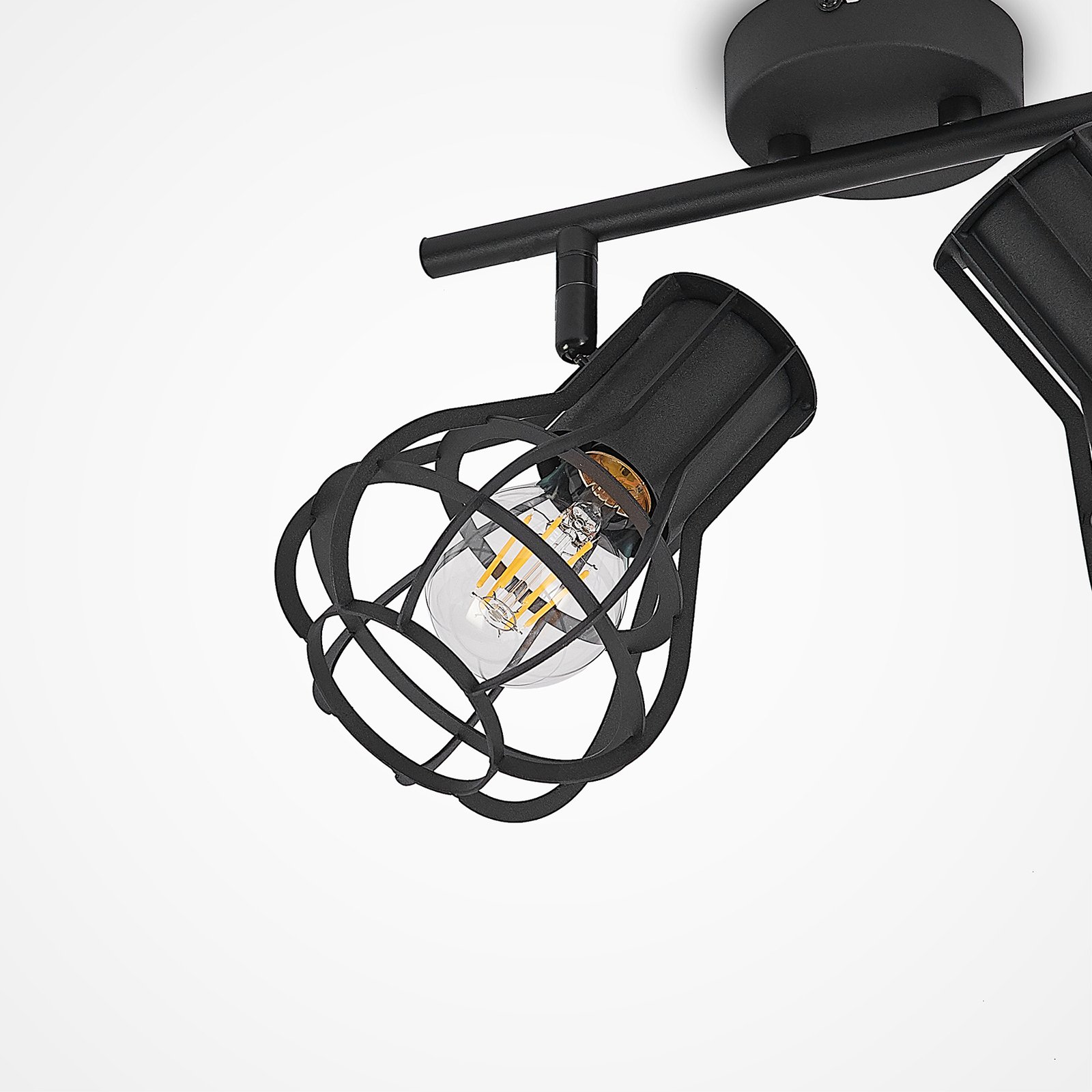 Lindby Nurja downlight, two-bulb