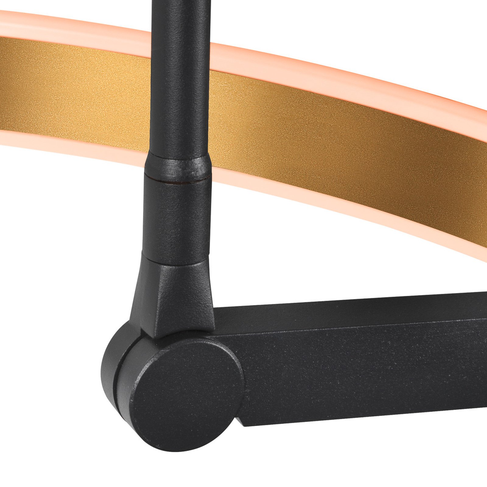 One Bow Floor Lamp 2700/3000K Black/Brass - SLV