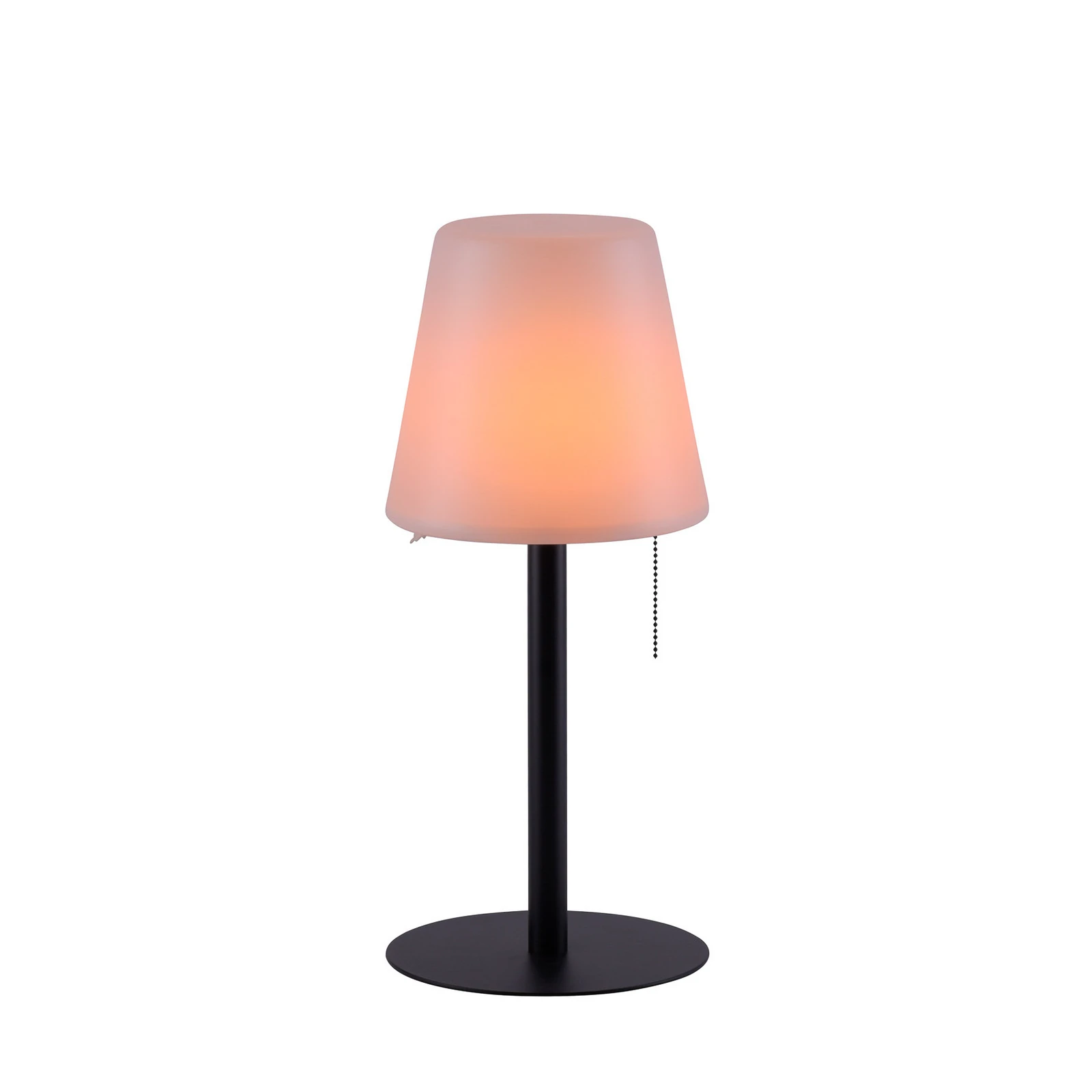 LED tafellamp Keno, aardspies, trekschakelaar accu