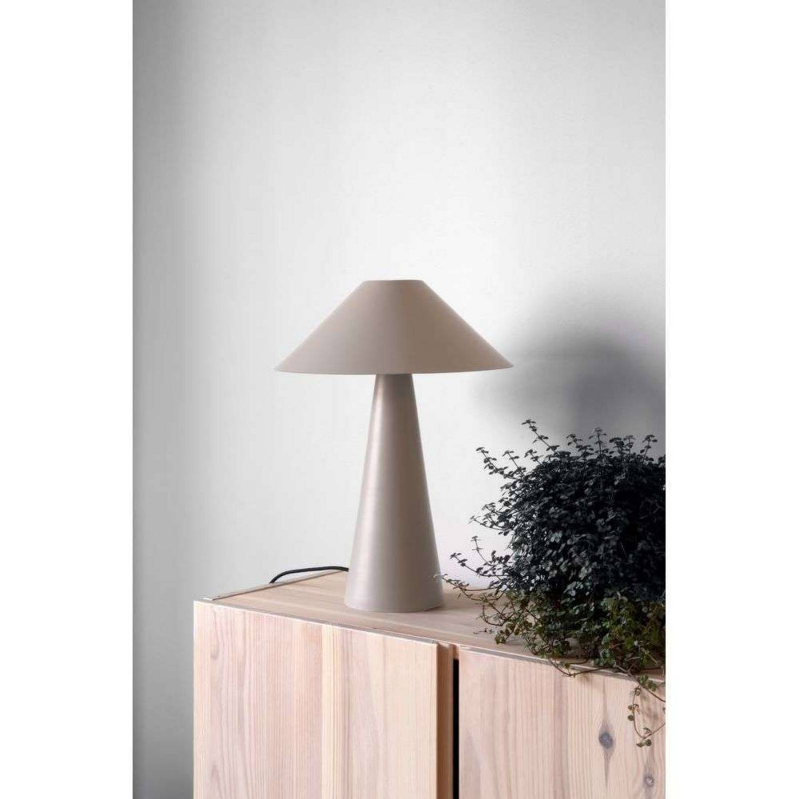 Globen Lighting Tischleuchte Cannes, beige, Höhe 40 cm günstig online kaufen
