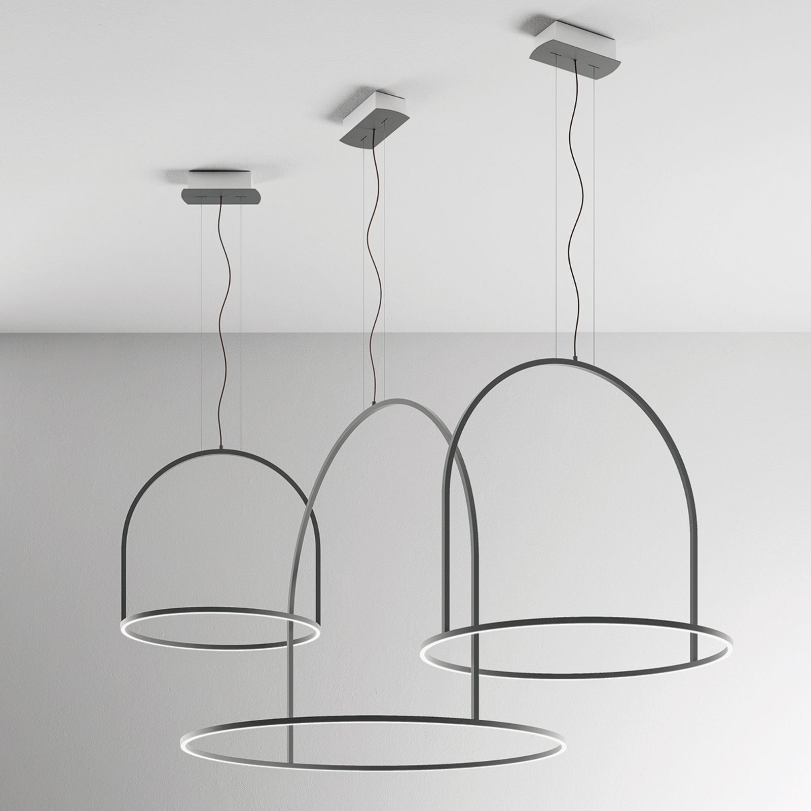 Suspension LED au design intéressant U-Light