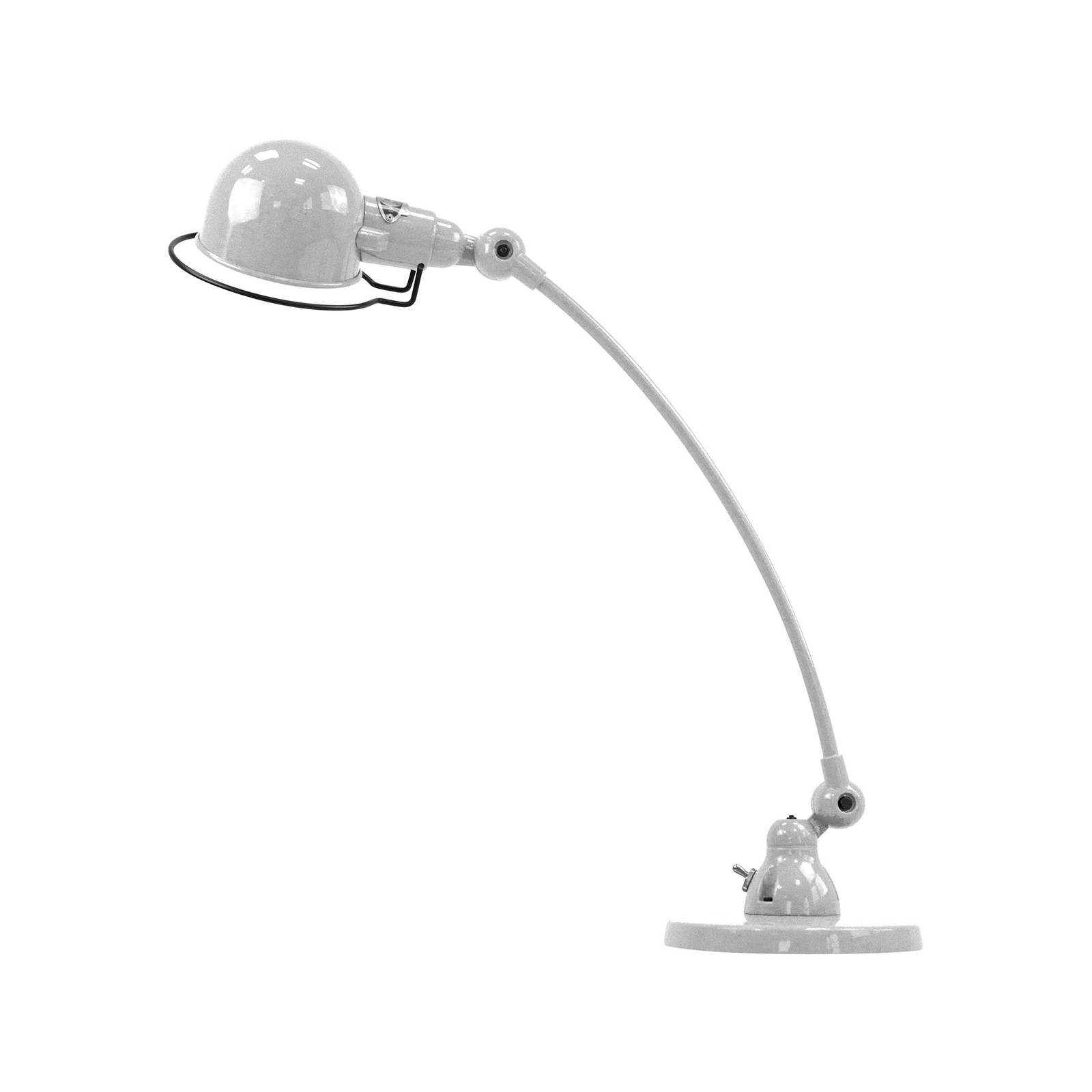 Jieldé Signal SIC400 bordlampe fot 1 arm grå