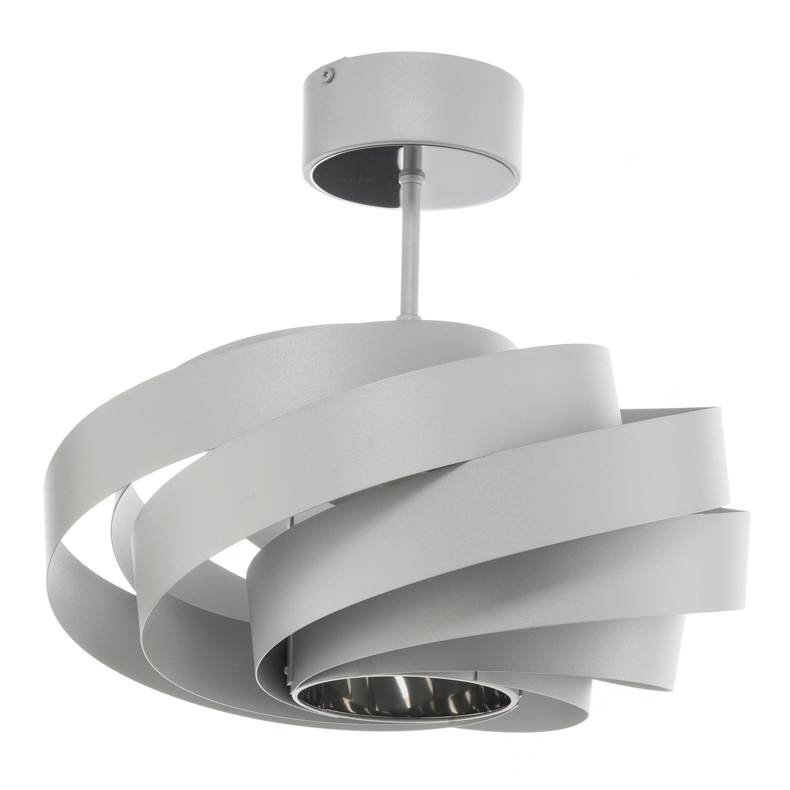 Vento ceiling light, aluminium Lights.co.uk