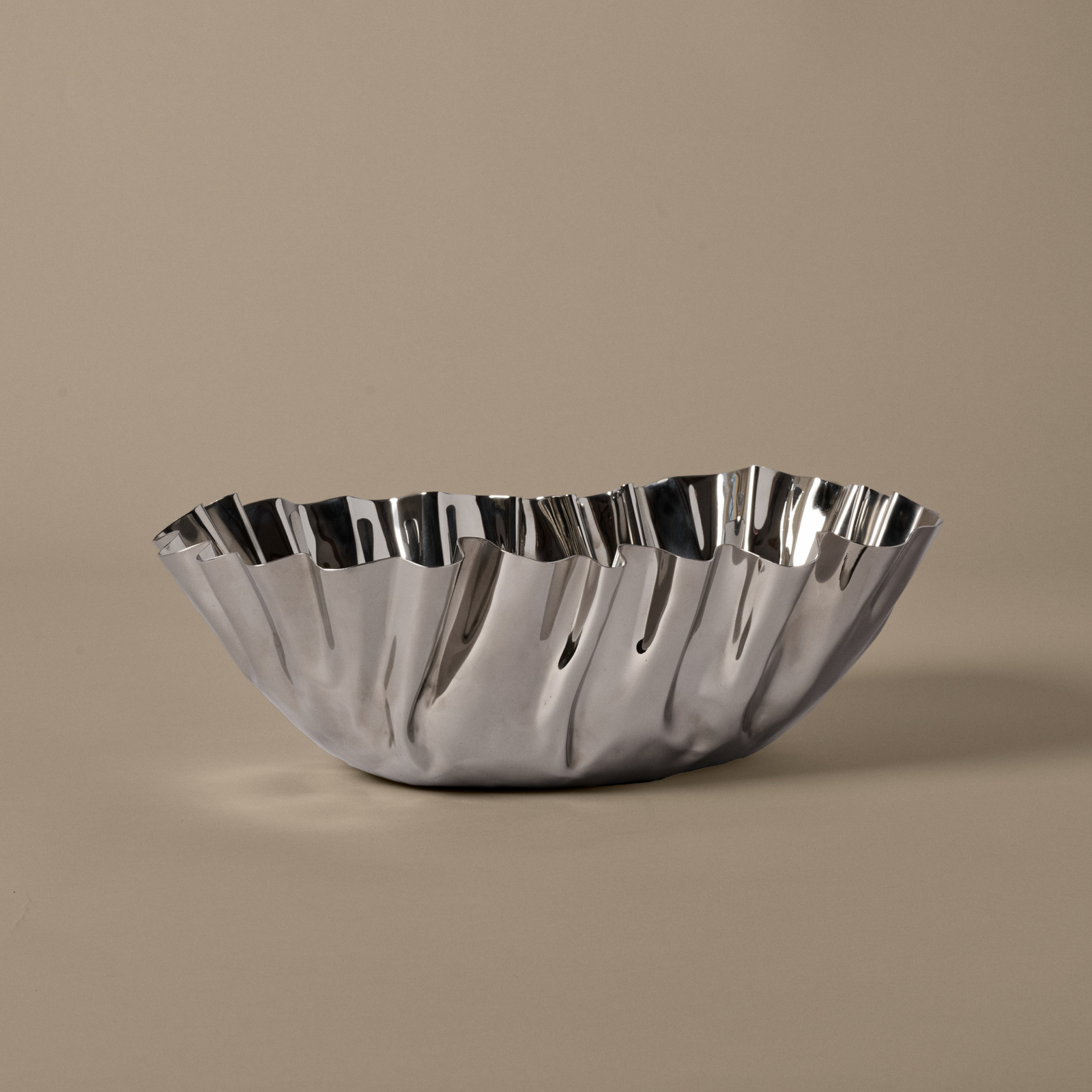 Tydra Schale, 29 x 25 cm, Edelstahl poliert - ferm LIVING