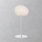 Foscarini Gregg media alta lampada da tavolo, bianco