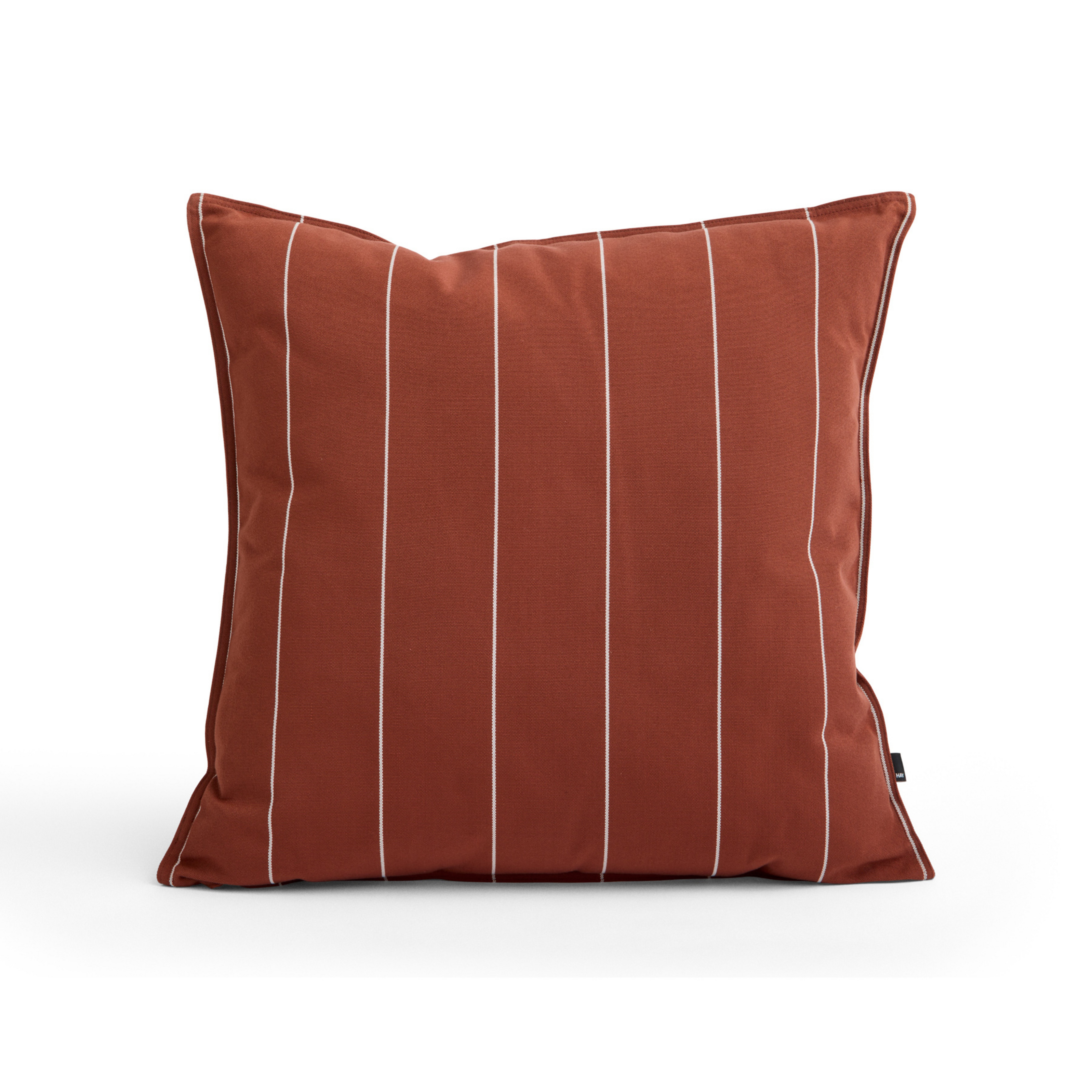 Coussin Terrazza terracotta à rubans fins 60 x 60 cm - HAY
