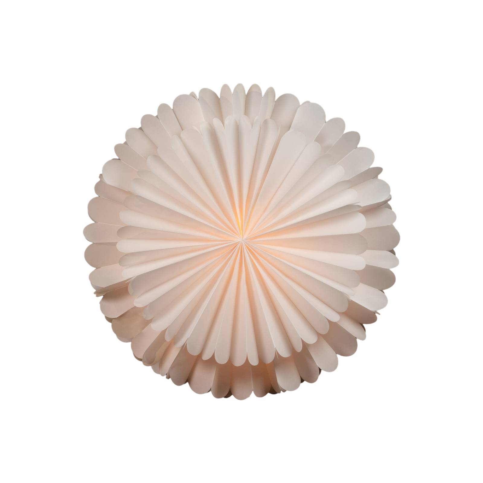 Sterntaler 2022 3D-Papierstern Ø 45 cm weiß