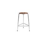 High Dot™ Counter Stool 3-legs Walnut Veneer - Fritz Hansen