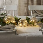 LED-Dekorationsleuchte Triss aus Glas, Batterie