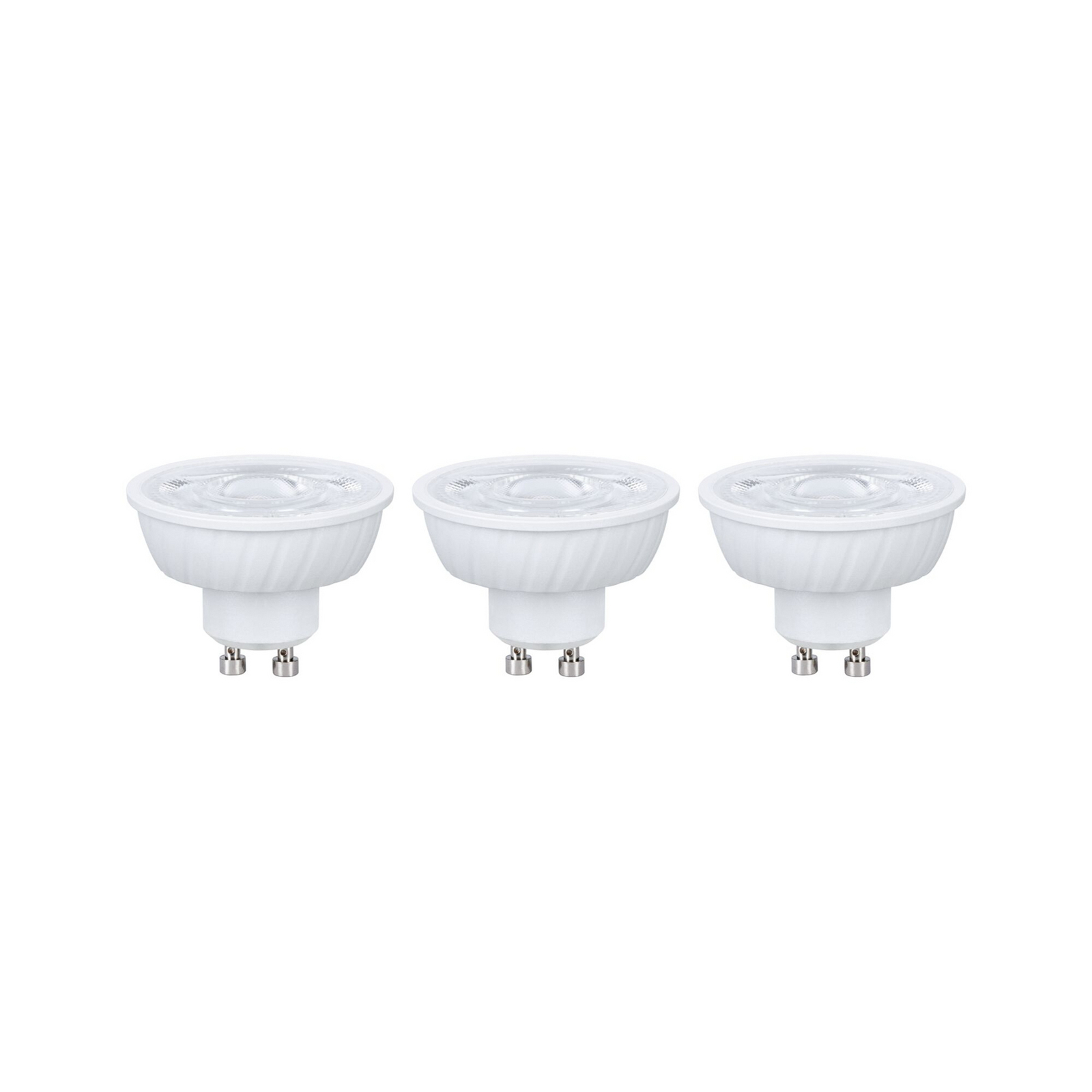 Paulmann LED-Leuchtmittel GU10-Reflektor FLAT 4,9W 2.700K 3x