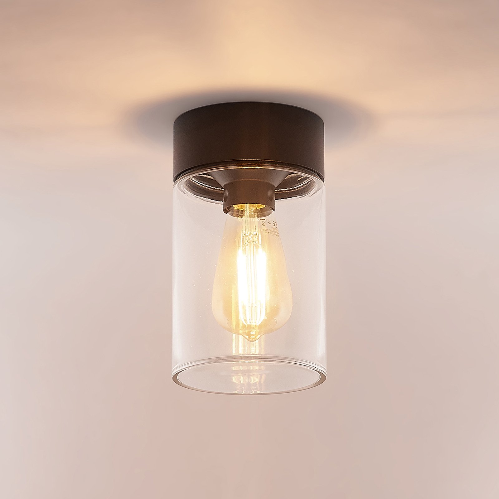 Liljana Buiten Plafondlamp IP65 Black - Arcchio