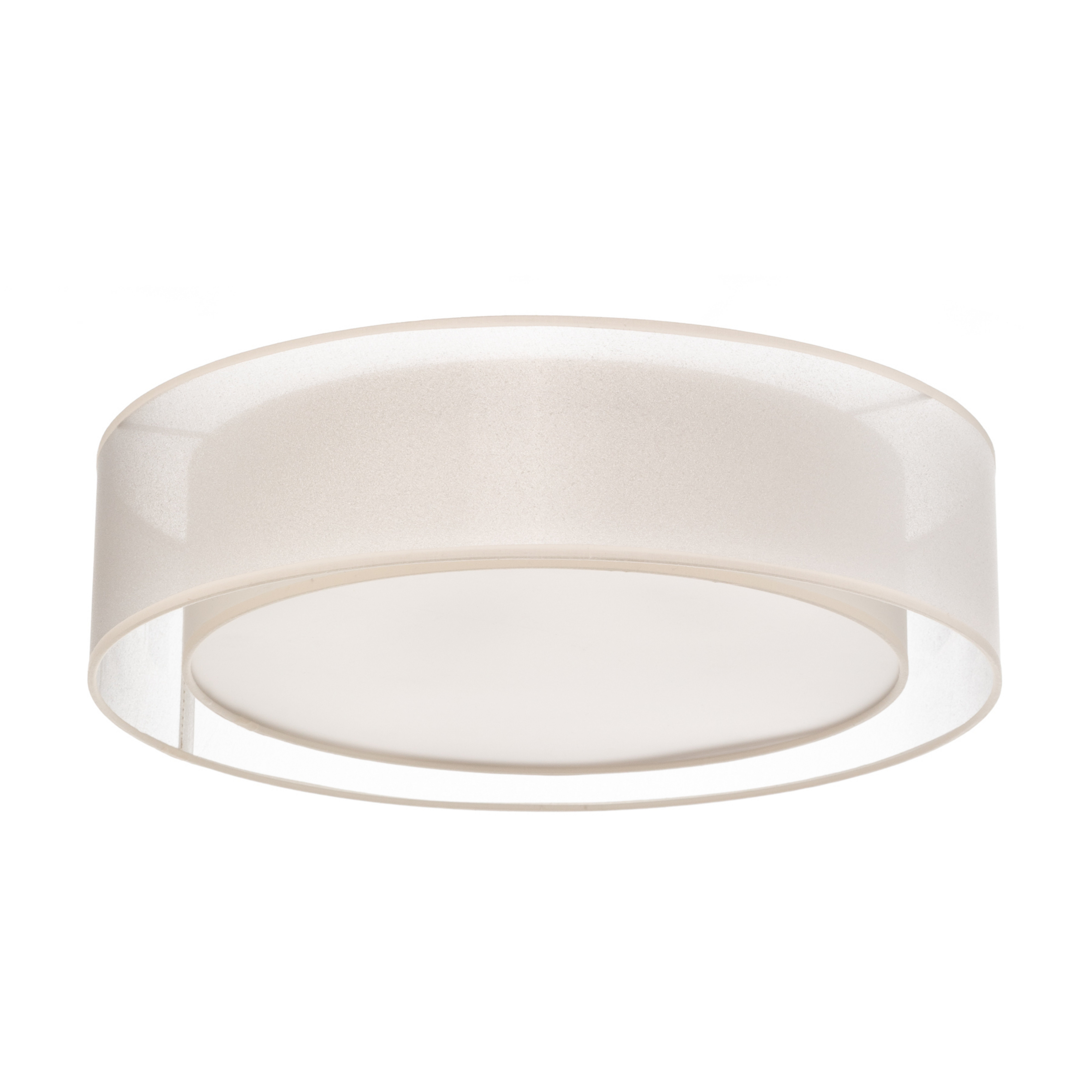 Tibu Plafonnier Ø50 Ecru - Euluna