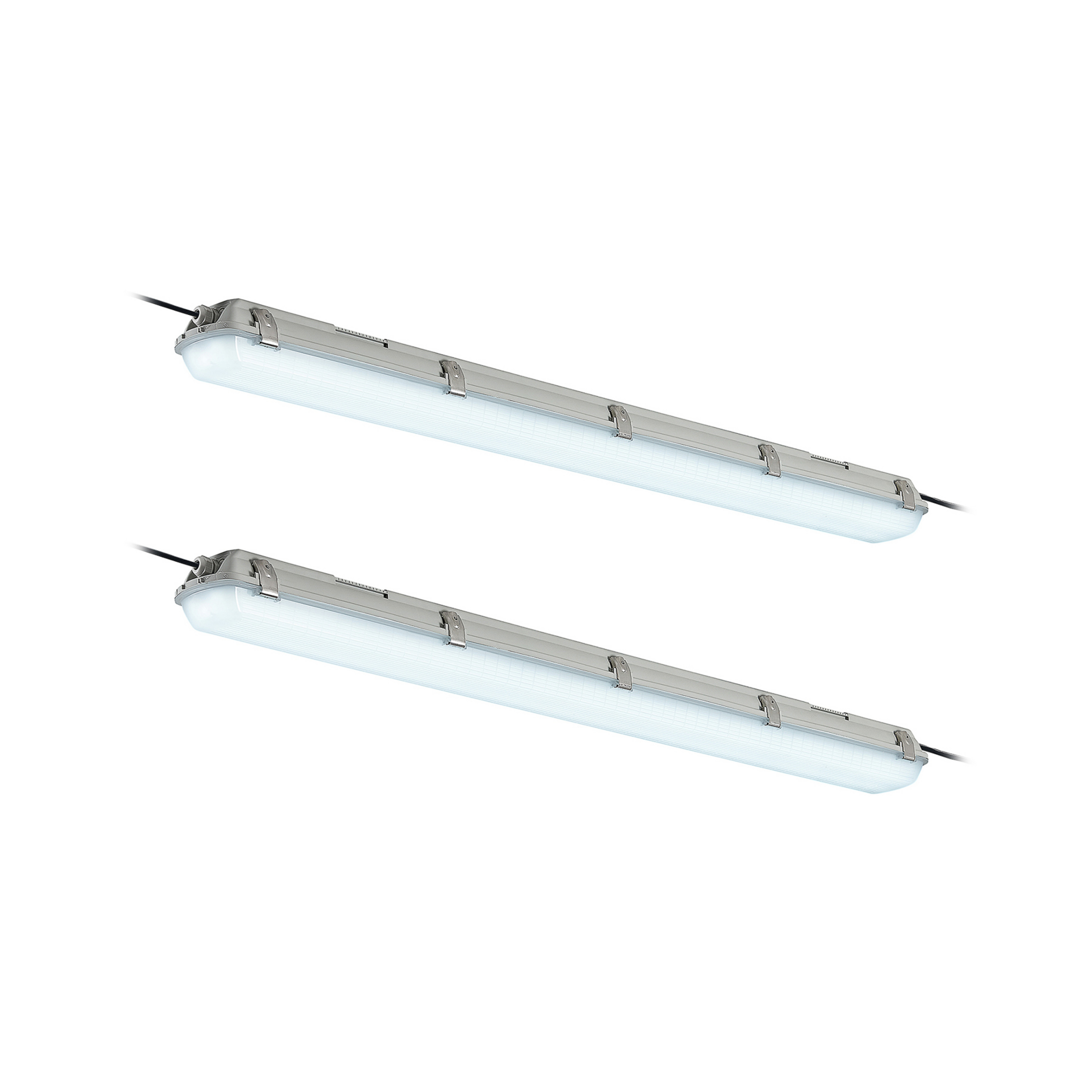 Arcchio Rao LED nedvességálló lámpatest, hossza 121,5 cm, 2 darabos készlet