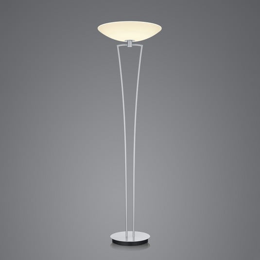 BANKAMP Lady LED-Deckenfluter, ZigBee, nickel