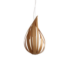 LZF Raindrop mini lampada a sospensione, ciliegio