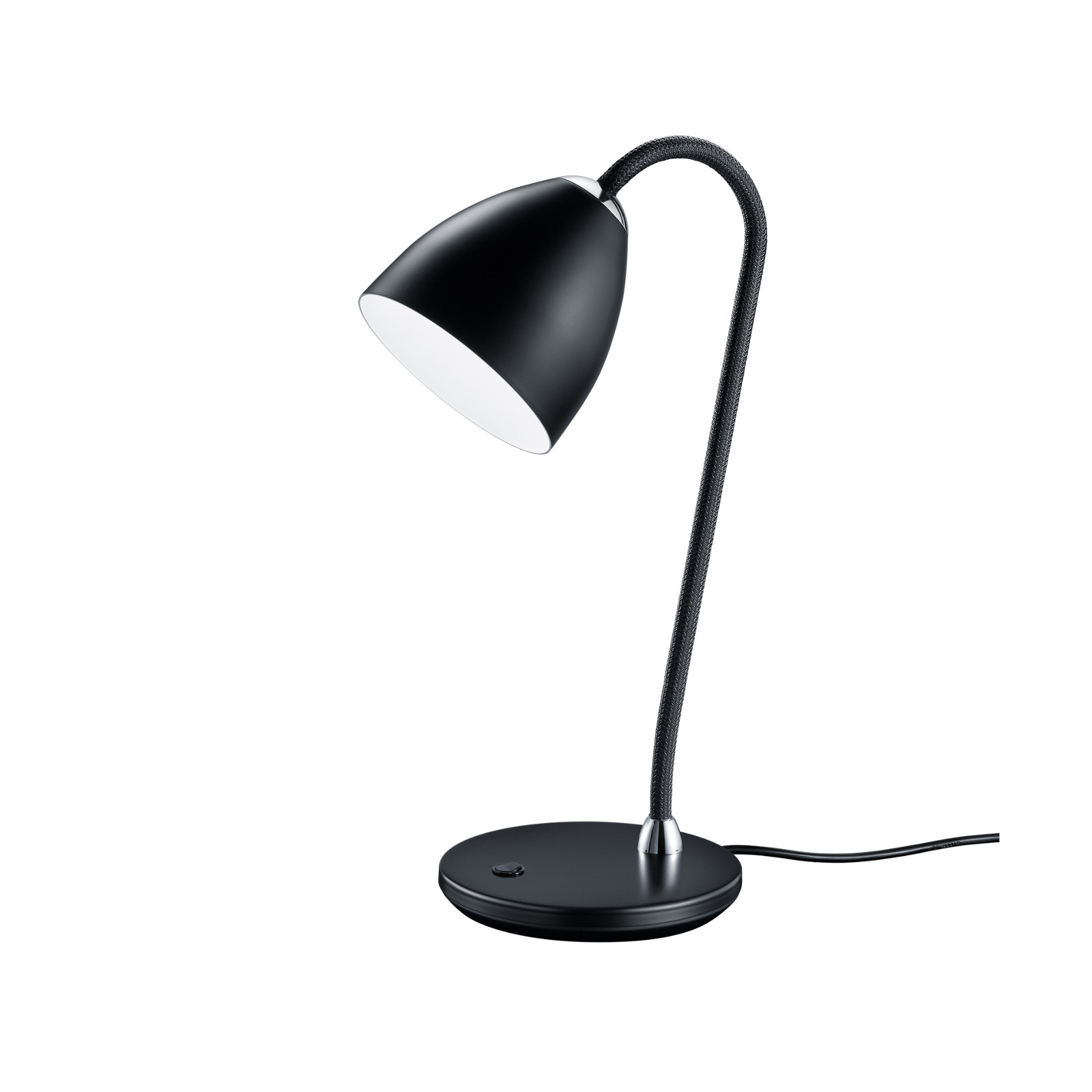 Baulmann 14.245.69 Lampă de masă cu braț flexibil negru