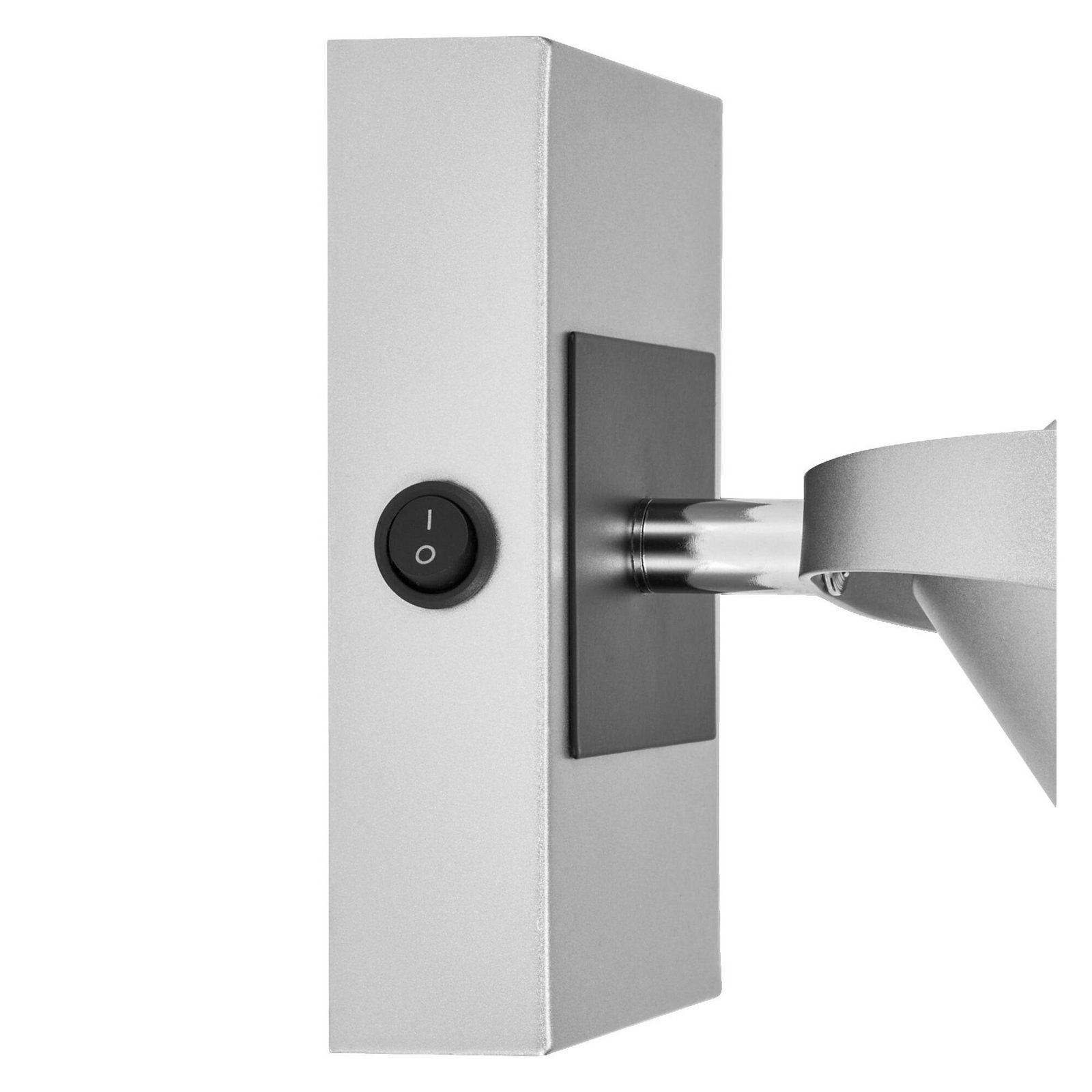 OSRAM LED-Deckenleuchte JUPITER, 1-flammig, silber, Metall