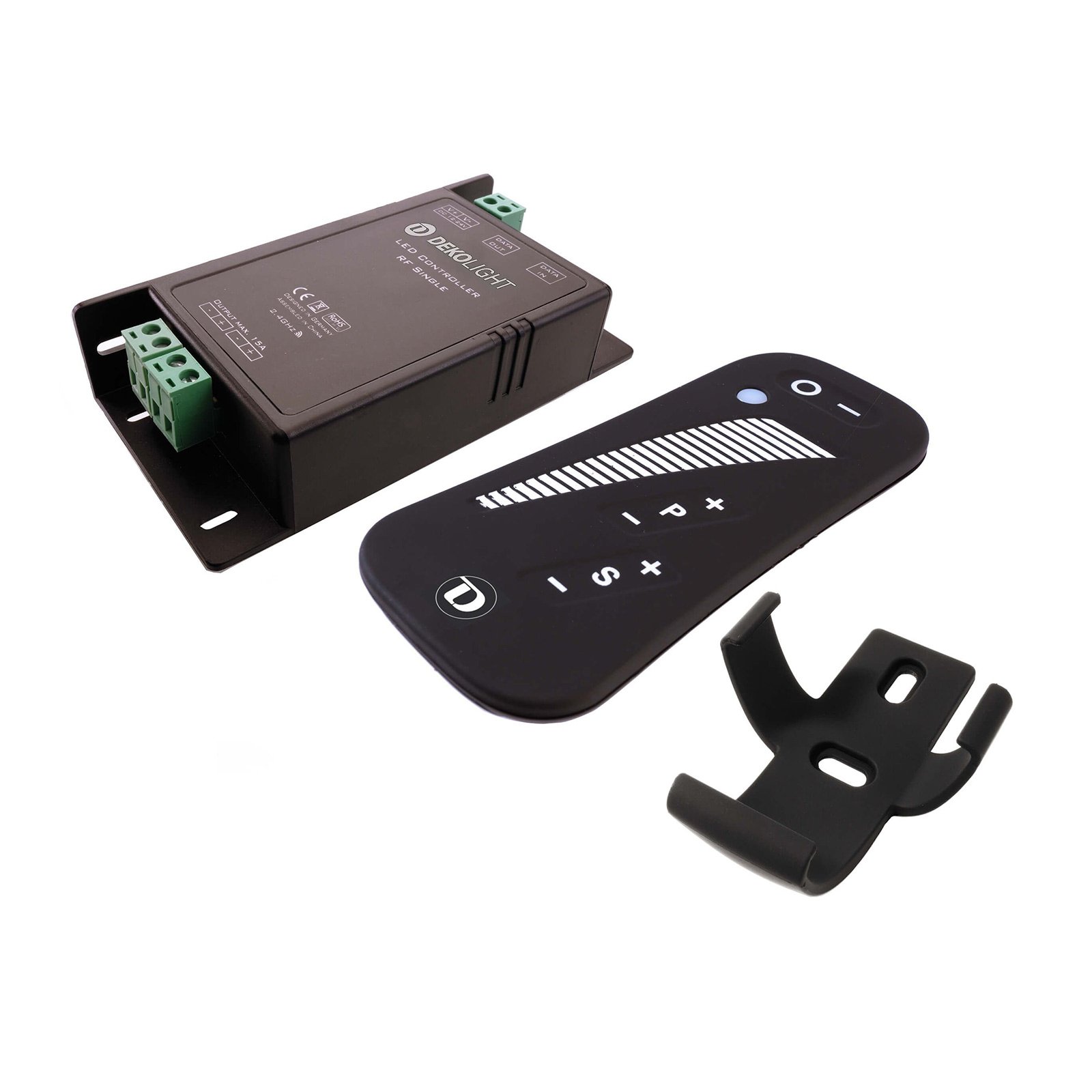 Deko-Light Kapego RF single dim controller set, plastic, L: 11.5 cm, W: 5.7 cm, H: 2.5 cm