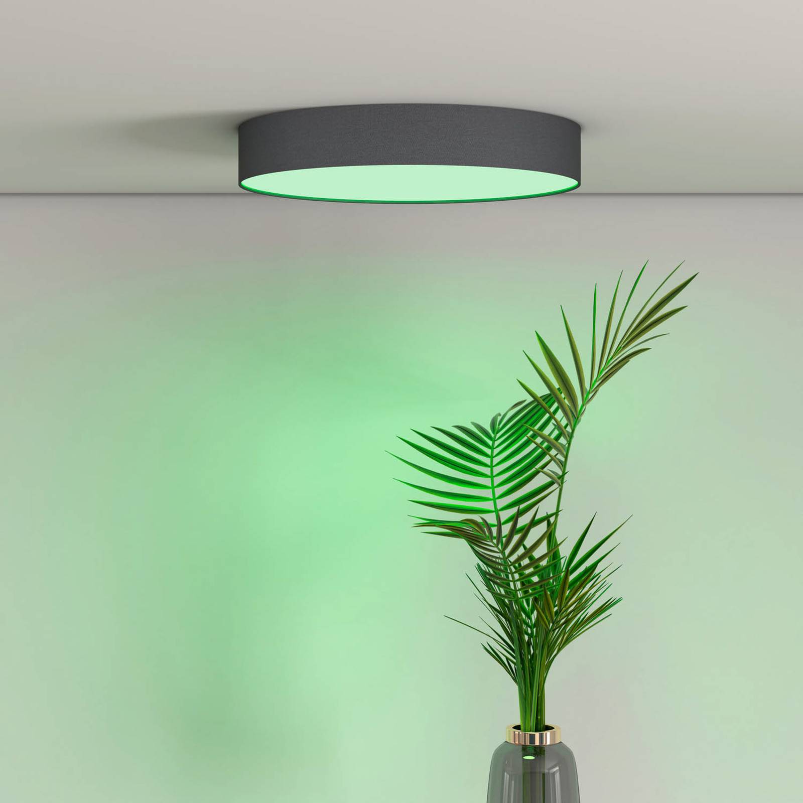 Levně Stropní svítidlo LED Calex Smart Fabric, 30 cm