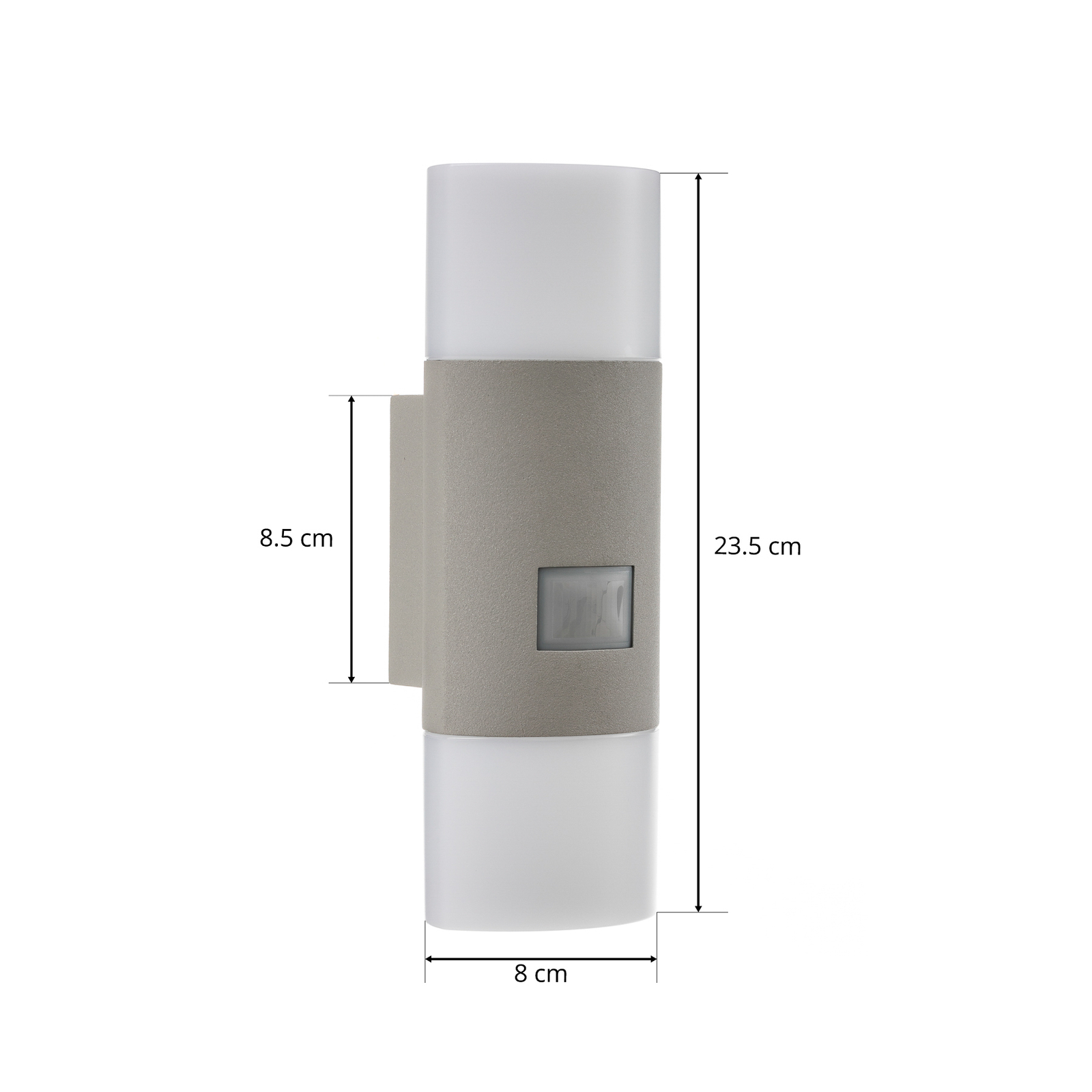 STEINEL L 910 S -LED-ulkovalo tunnistimella, hopea