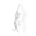 SELETTI Monkey Lamp LED декоративна стенна лампа лява бяла