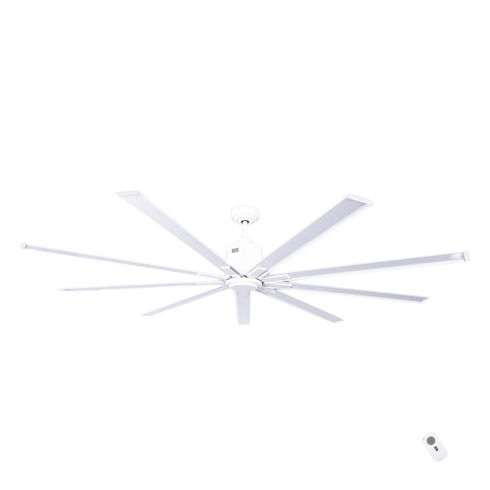 Ceiling fan Big Smooth Eco 220 cm, white