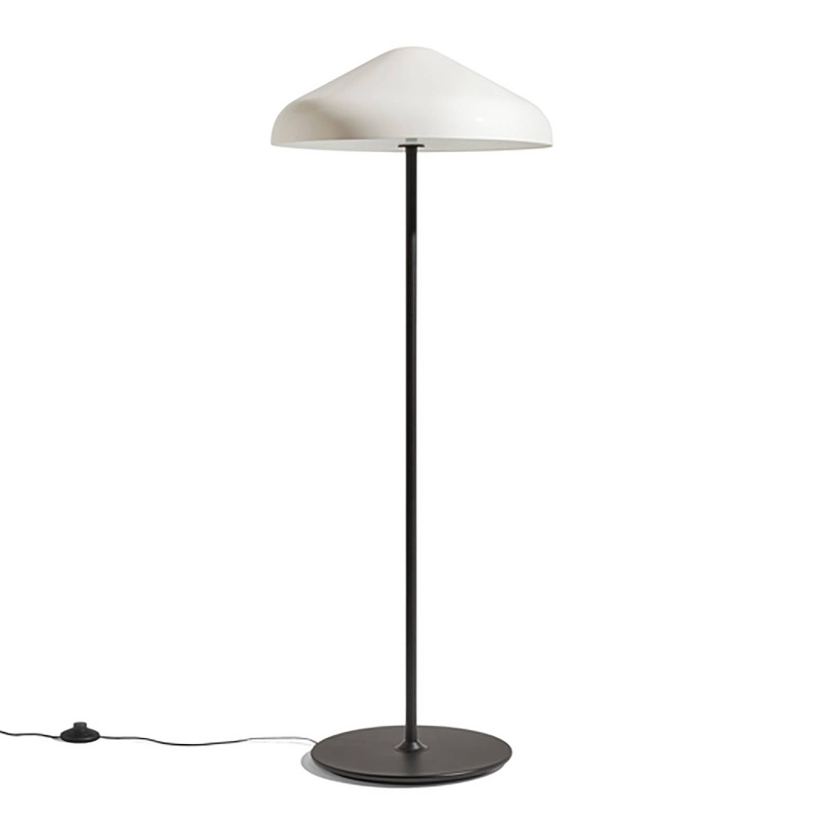 HAY Pao -design-lattiavalo, kermanvalkoinen - design jalkalamppu - lattiavalaisin - lamppu Olohuoneen/ruokailutila musta, kermanvalkoinen