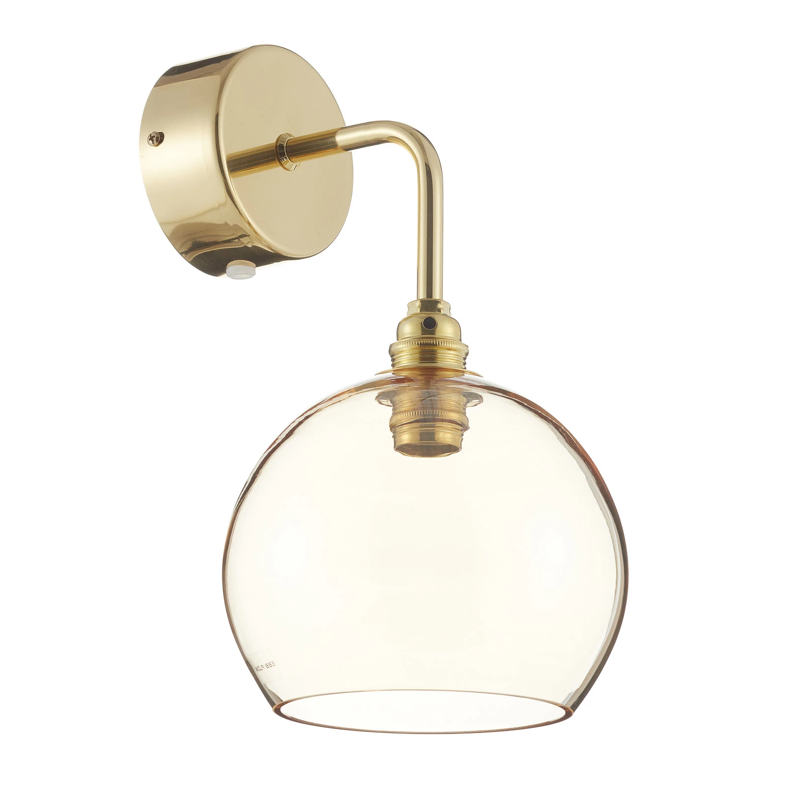EBB & FLOW Rowan Wandlampe gold Schirm gold-rauch