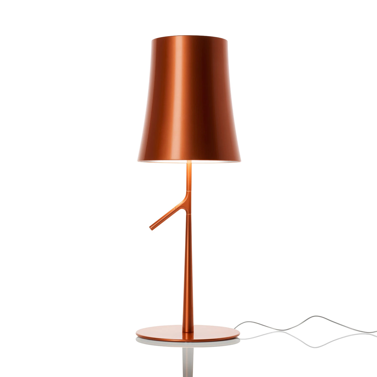 Lampada da tavolo Foscarini Birdie LED piccola, color rame