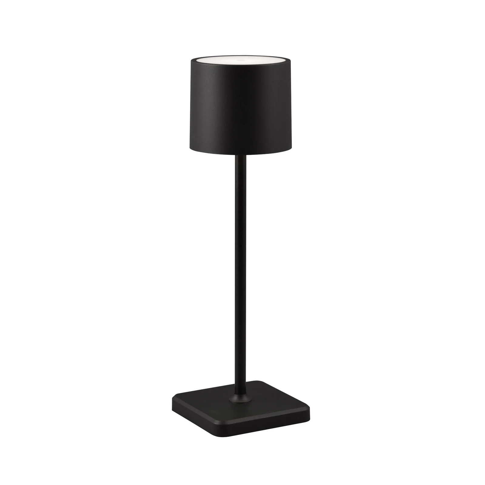 LED-Tischleuchte Fernandez, Dimmer und CCT schwarz