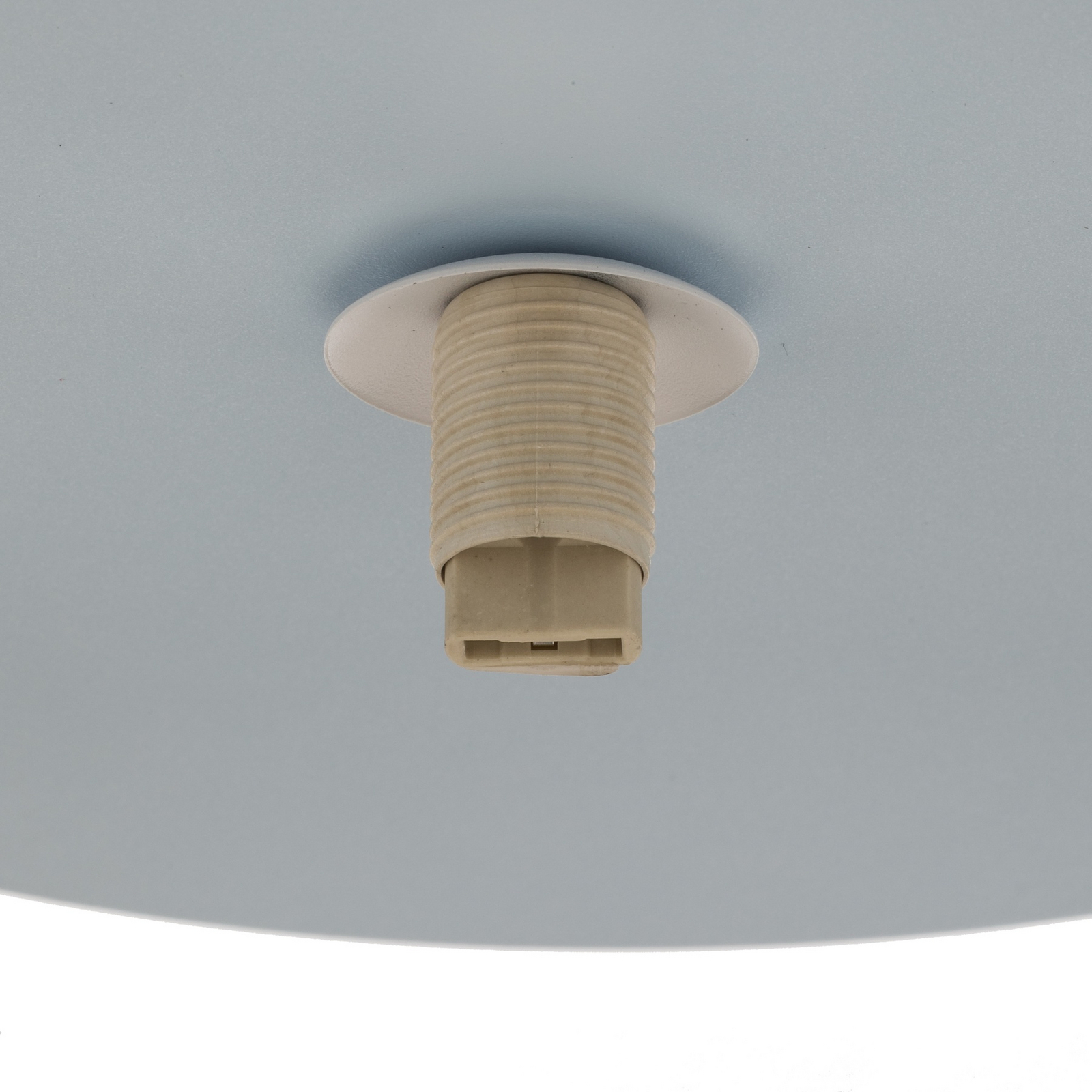 Loftlampe Cloud, blå, 3 lyskilder, glas, længde 51 cm, G9