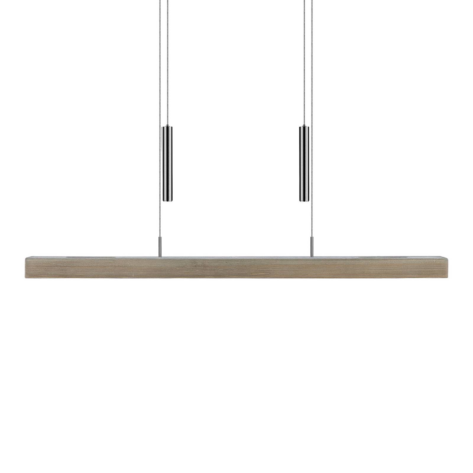 HerzBlut Leonora hänglampa, gran, 85 cm, down