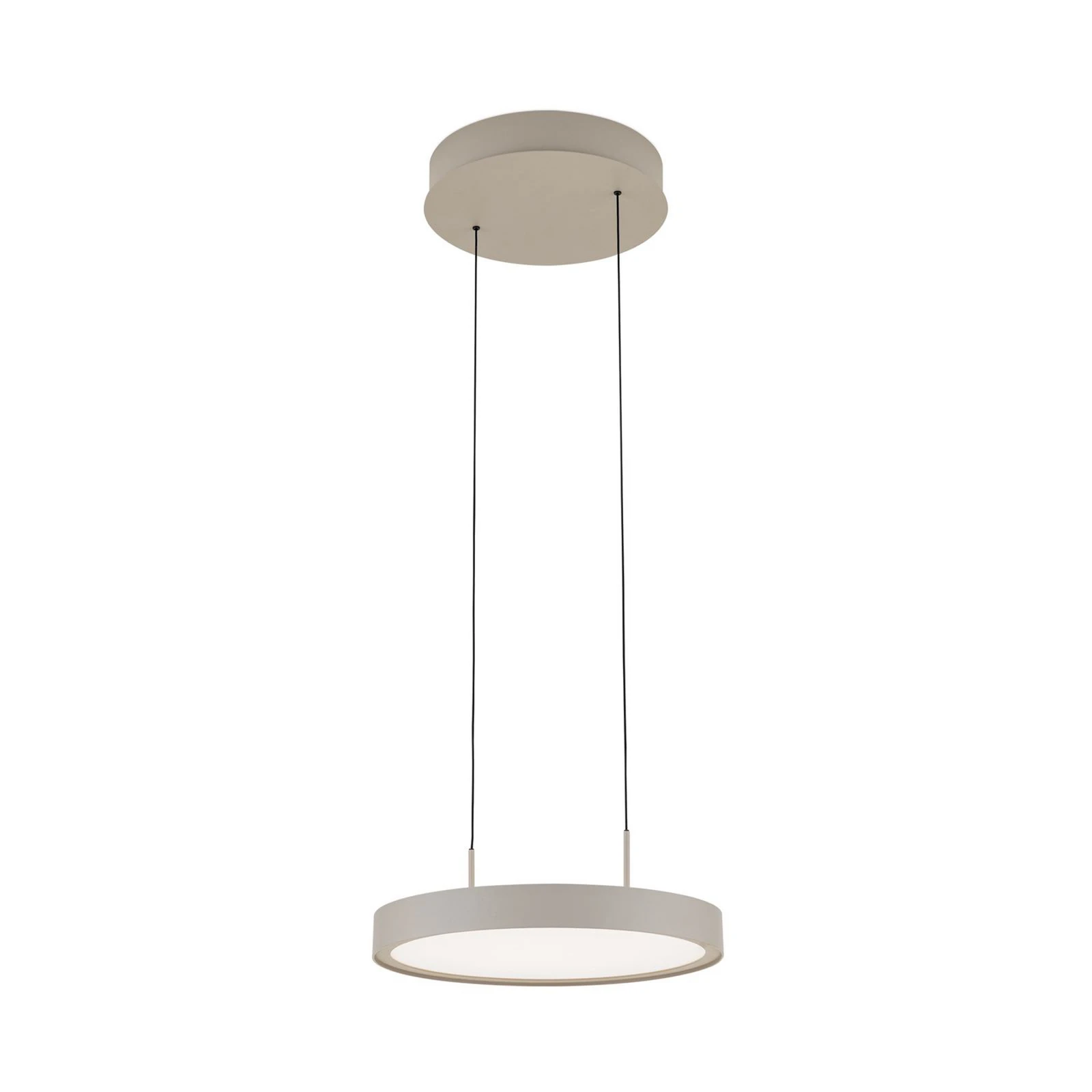 LED pakabinamas šviestuvas „Teide“, chaki, vienos lemputės, metalas, 2700 K