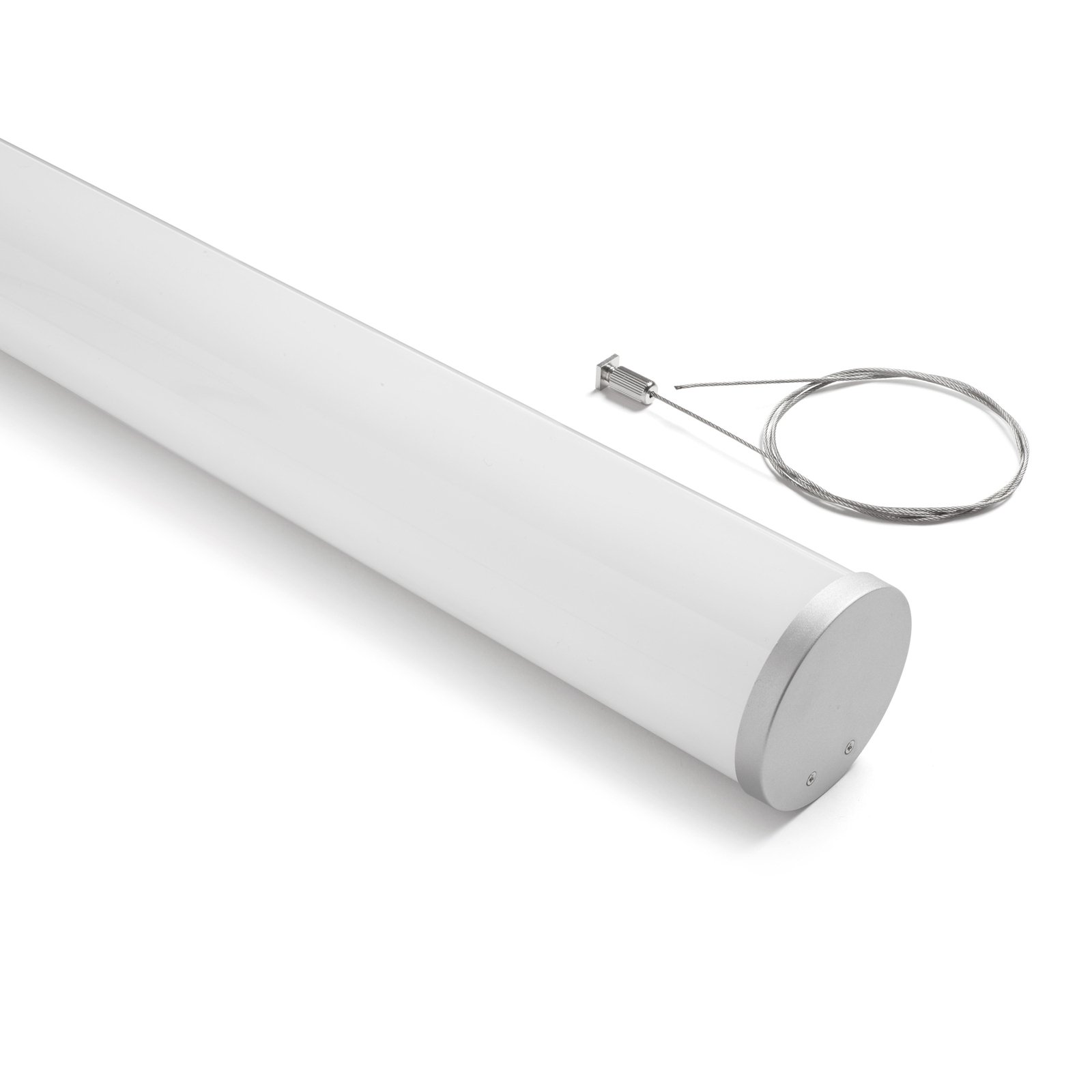 Pirgos Lámpara colgante LED, 200 cm de largo, atenuable, blanco