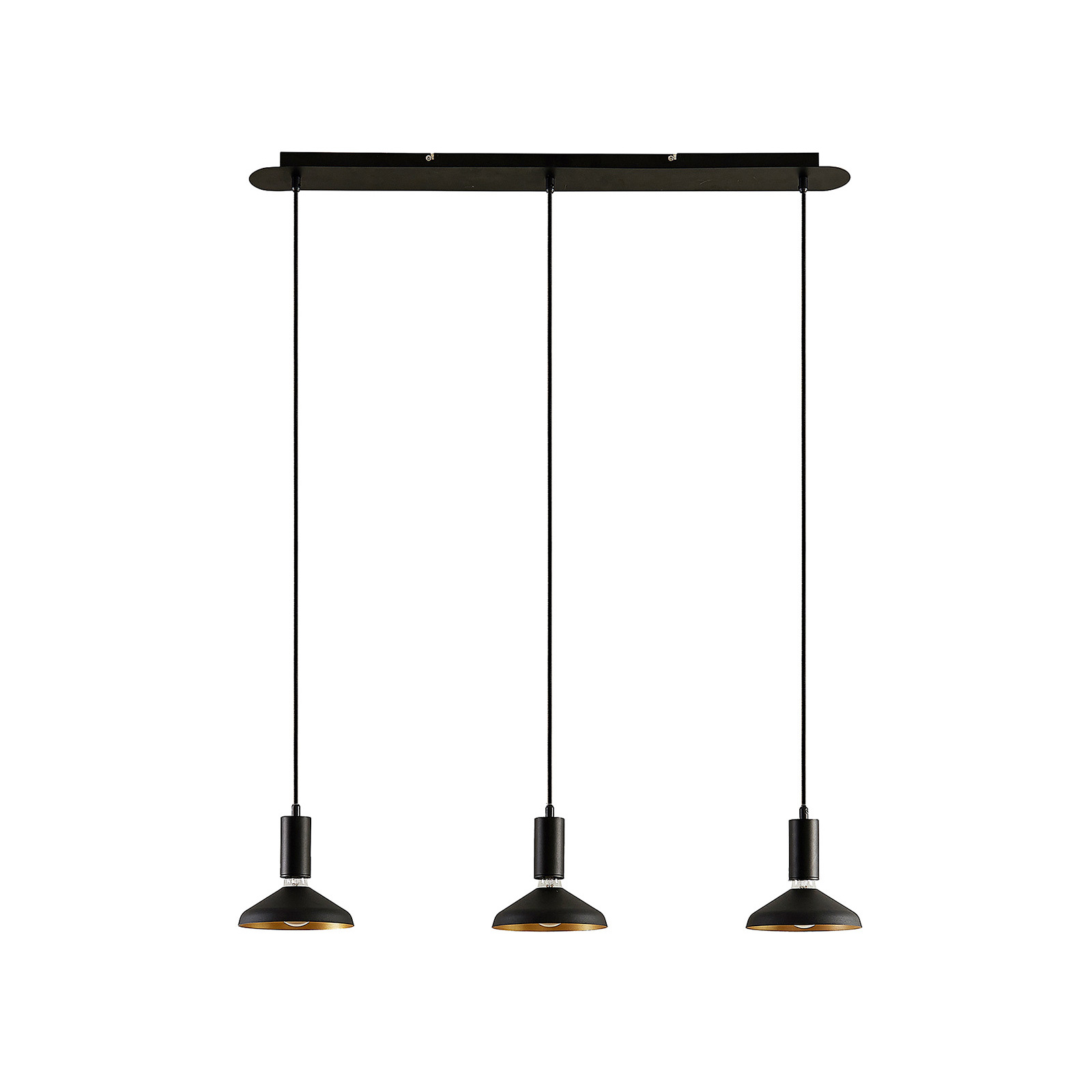 Arcchio Jaika pendellampa, 3 lampor, svart | Lamp24.se Arcchio Jaika pendellampa, 3 lampor, svart | Lamp24.se