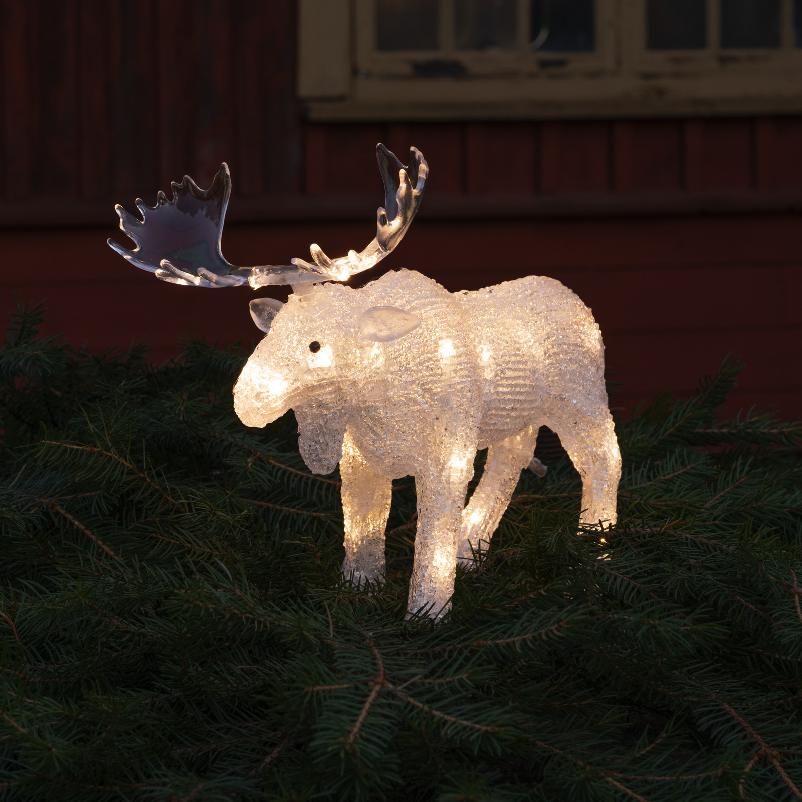 Elk LED luminous figure for outdoors battery