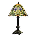 Ziedu galda lampa Eleanor Tiffany stilā